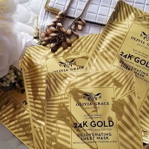 24K Gold Sheet Masks
